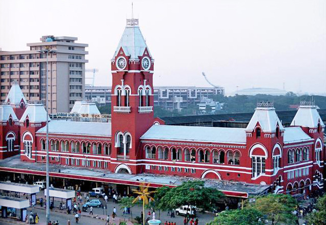 Image of Chennai central railway station (chennai)