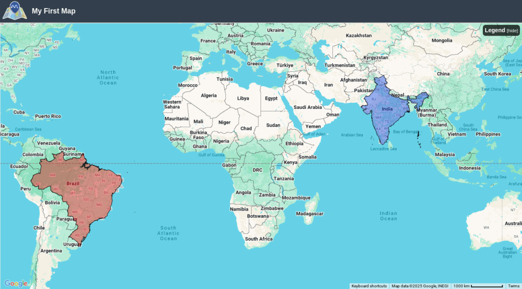 Image of Imports from Brazil to India