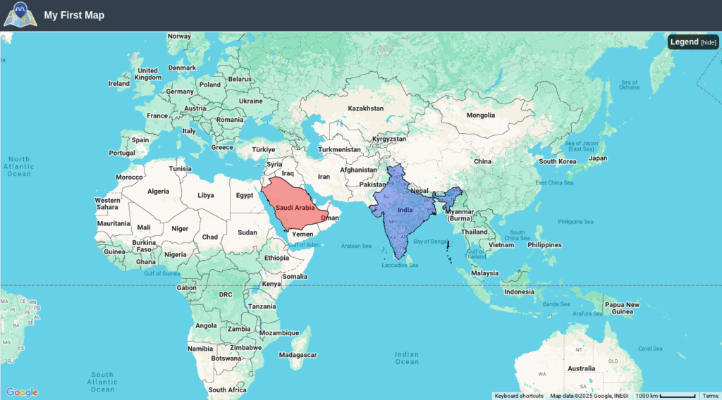 Image of Crude Oil Imports from Saudi Arabia to India