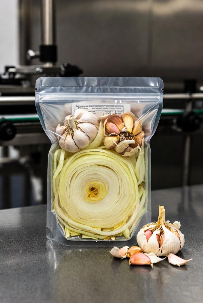dehydrated onion and garlic