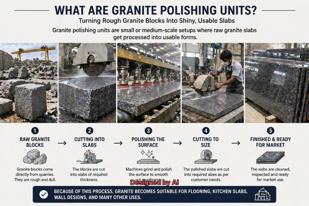 Granite Polishing Units