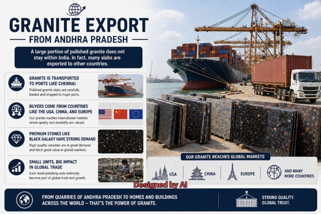Granite Export from Andhra Pradesh