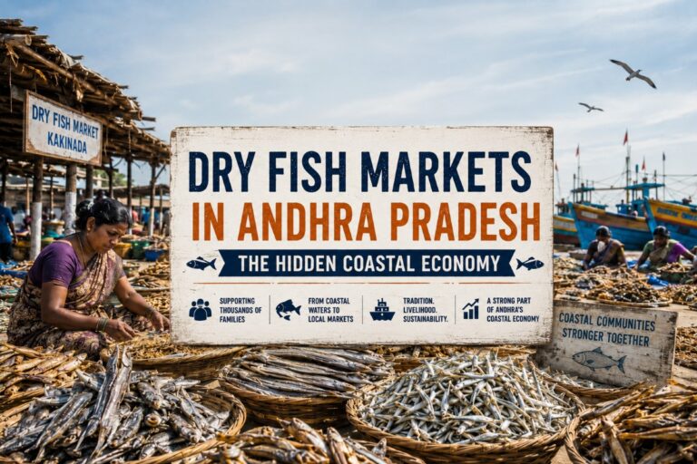 Dry Fish Markets in Andhra Pradesh