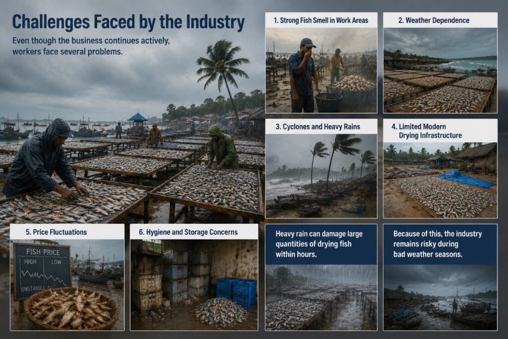 Challenges faced  by the industry