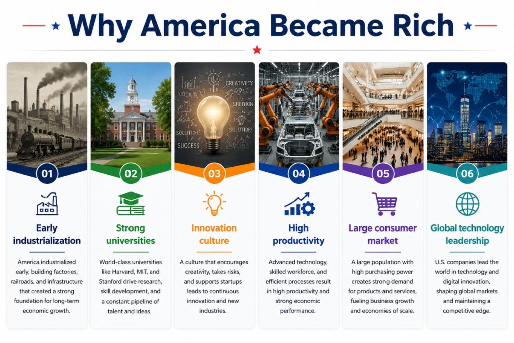 Why America Became Rich