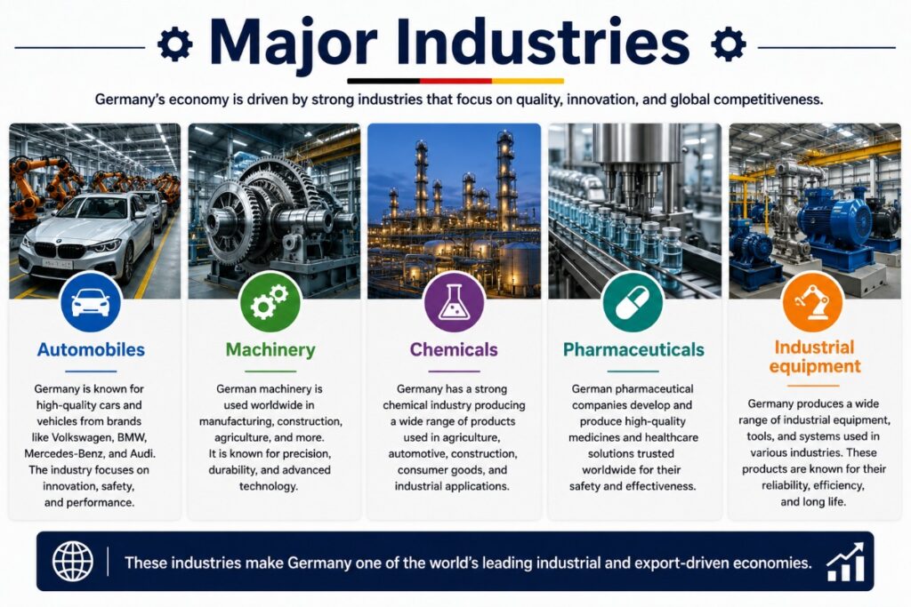 Major Industries