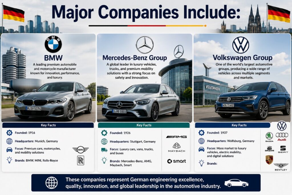 Major companies include