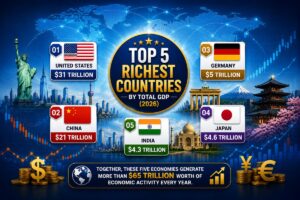 Top 5 Richest Countries