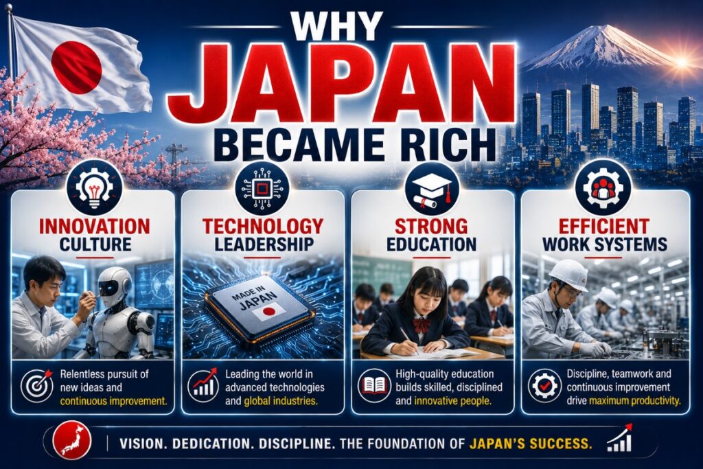 Why Japan became rich