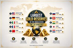 Largest Gold Reserves in the World (2026)- Top 10 Countries