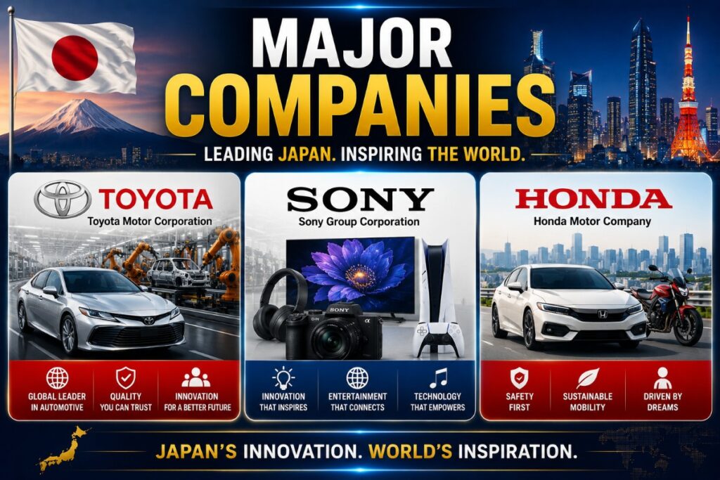 Major companies